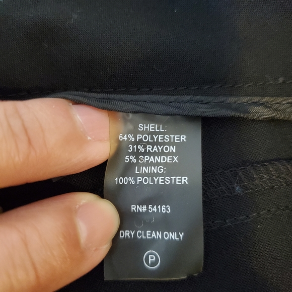 Calvin Klein Black Dress Pants - Picture 4 of 5
